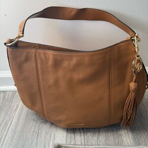 Michael Kors hobo tote luggage color Leather Shoulder Bag